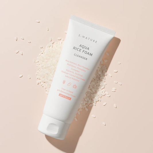S.NATURE Aqua Rice Foam Cleanser 80ml